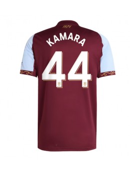 Billige Aston Villa Boubacar Kamara #44 Hjemmedrakt 2025-26 Kortermet